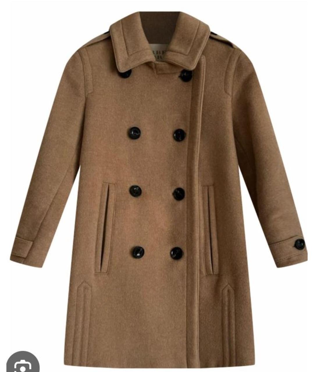 DOLCE&GABBANA Бежевое шерстяное пальто, фото 2