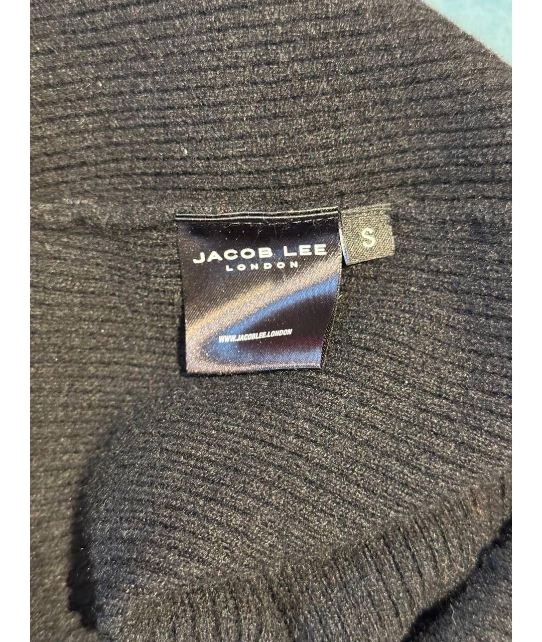 Jacob Lee Черный хлопко-эластановый комбинезон, фото 3