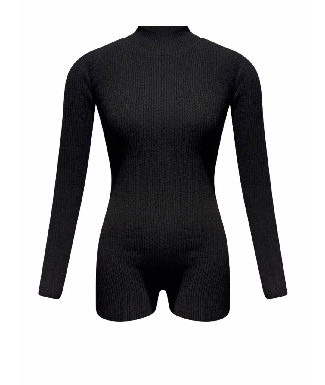 Jacob Lee Черный хлопко-эластановый комбинезон, фото 1