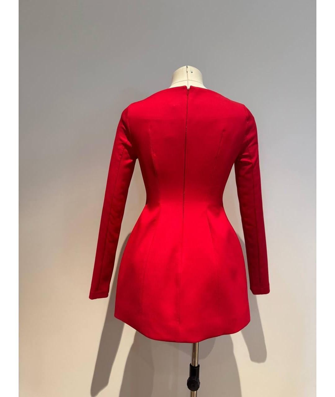 HELSA STUDIOS Красное хлопковое платье, фото 2