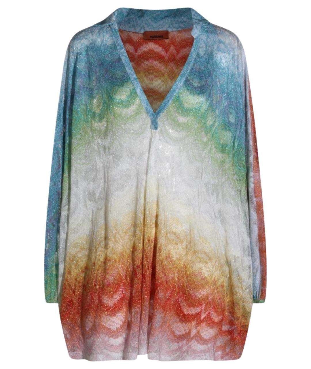 MISSONI Мульти вискозное повседневное платье, фото 1