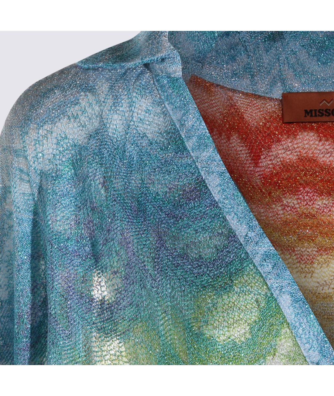 MISSONI Мульти вискозное повседневное платье, фото 4