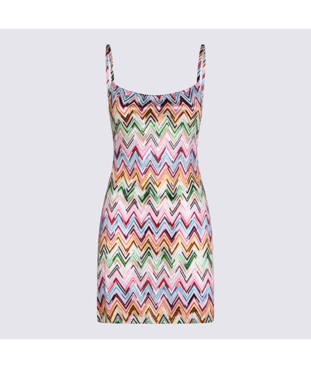 MISSONI Мульти вискозное платье, фото 4
