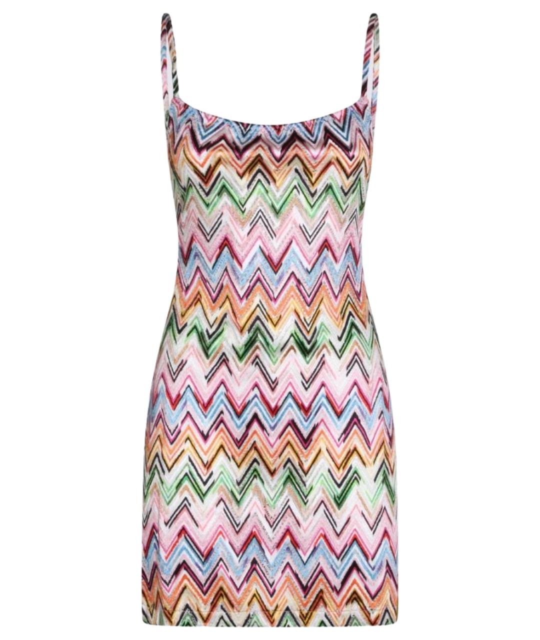 MISSONI Мульти вискозное платье, фото 1
