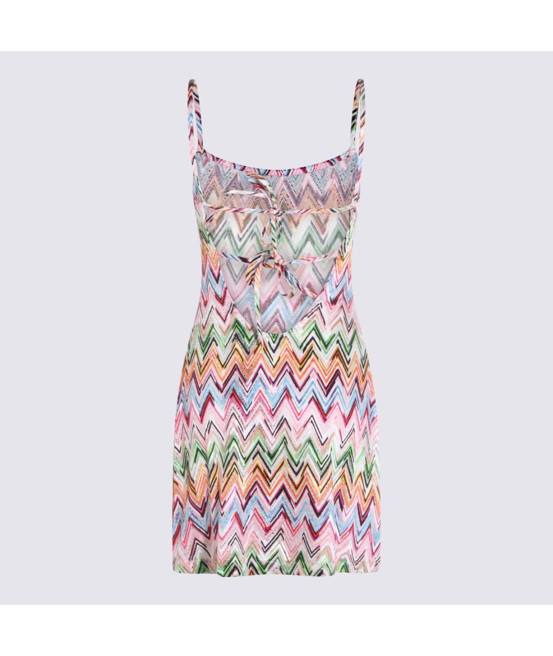 MISSONI Мульти вискозное платье, фото 2