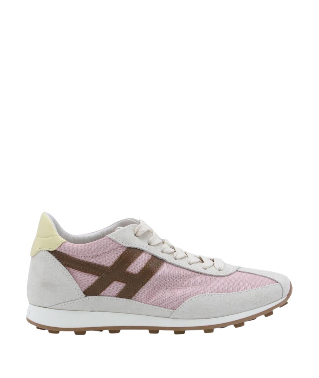 HOGAN Мульти замшевые кроссовки, фото 1