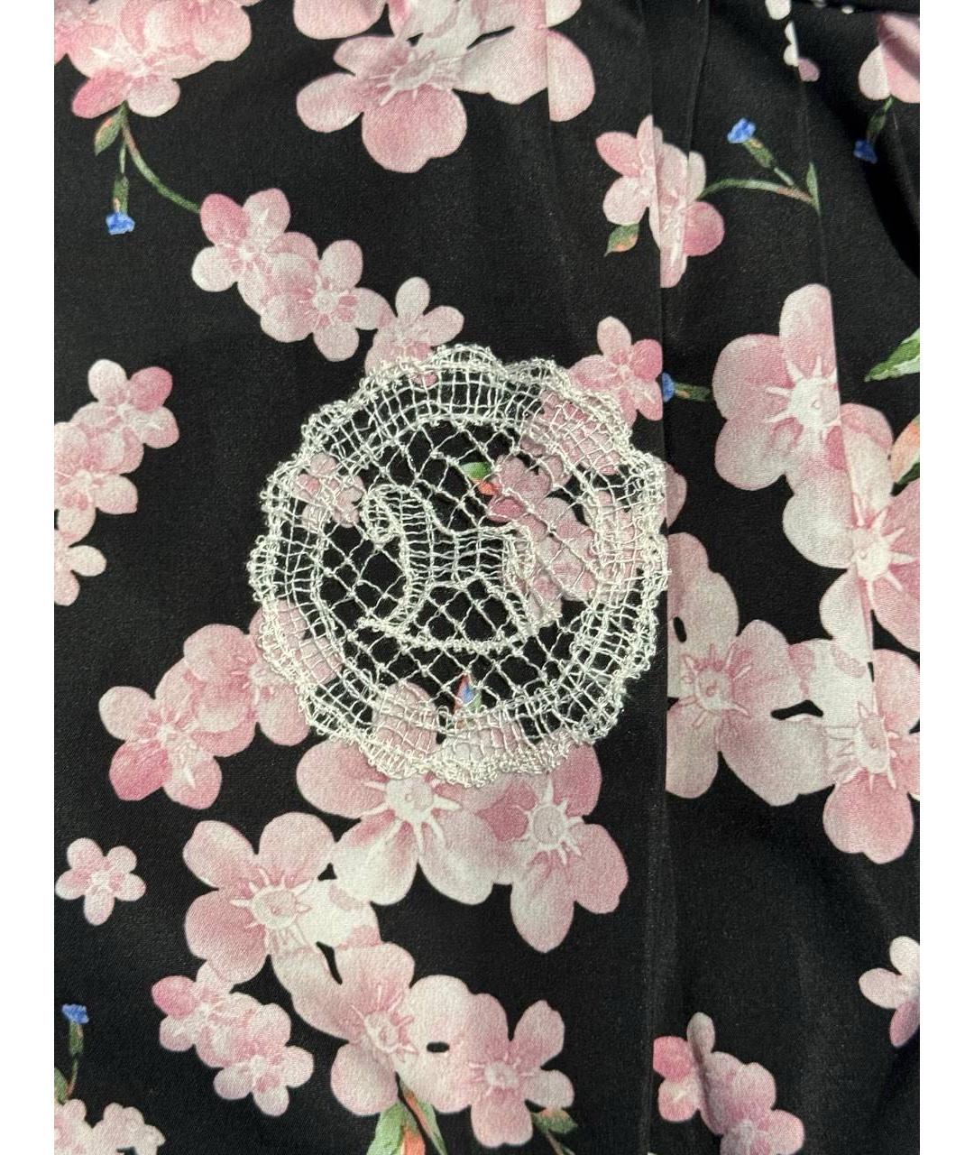 ULYANA SERGEENKO Черное хлопковое повседневное платье, фото 6