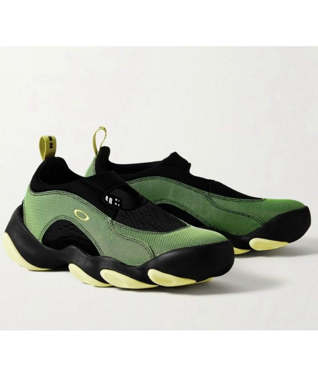 OAKLEY Зеленые низкие кроссовки / кеды, фото 2