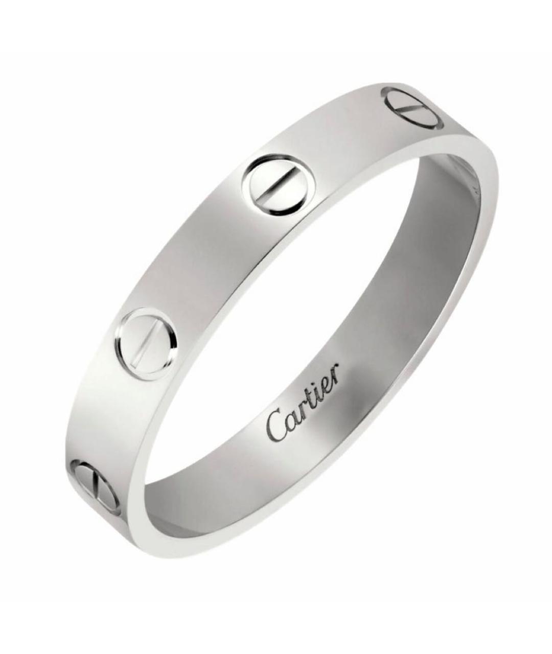 CARTIER Серебряное кольцо из белого золота, фото 1