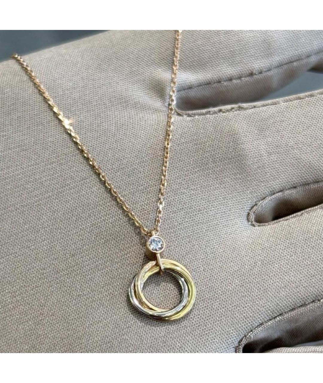 CARTIER Мульти колье из розового золота, фото 5