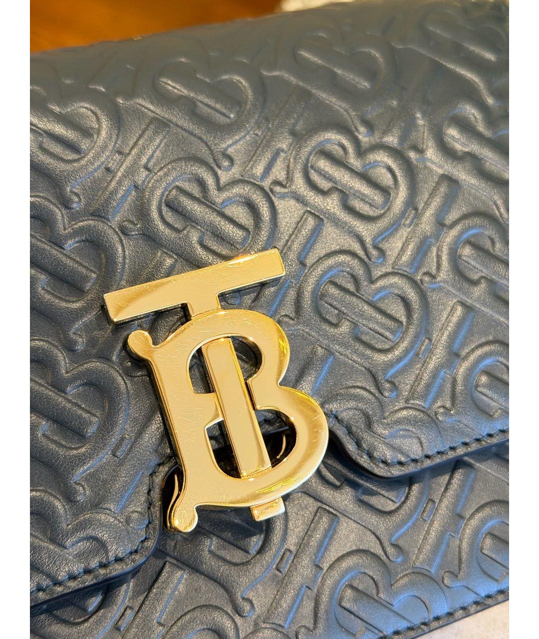 BURBERRY Кожаная сумка через плечо, фото 5