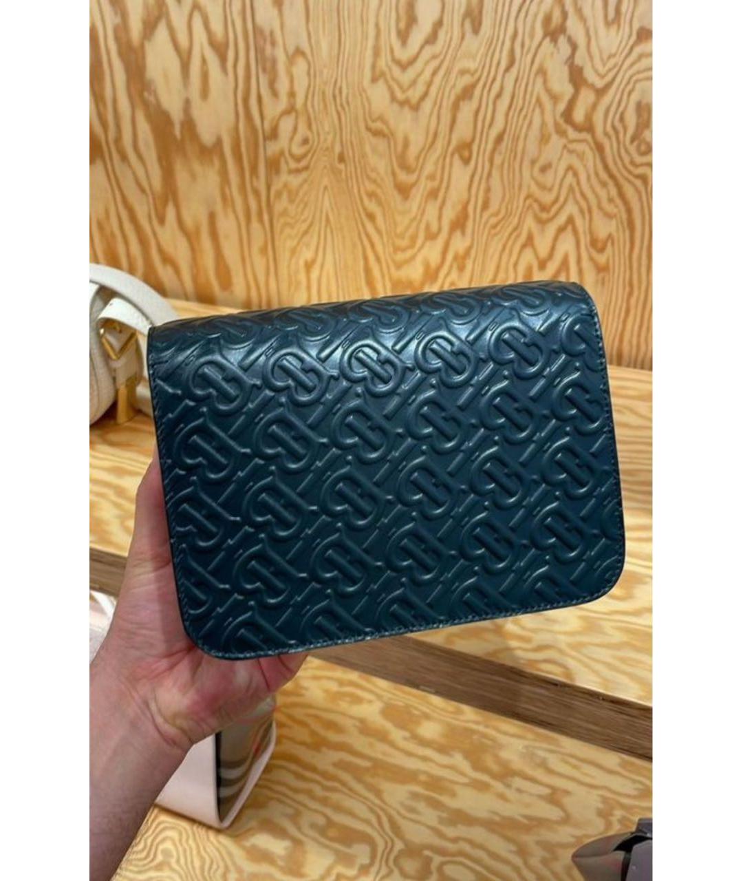 BURBERRY Кожаная сумка через плечо, фото 8