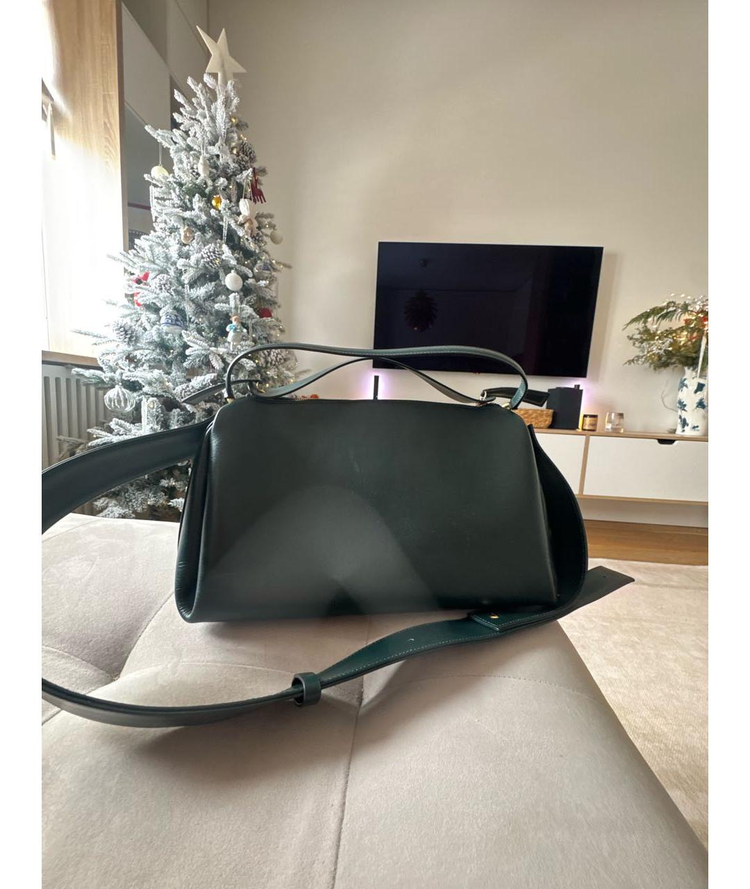 NEOUS Зеленая кожаная сумка через плечо, фото 3