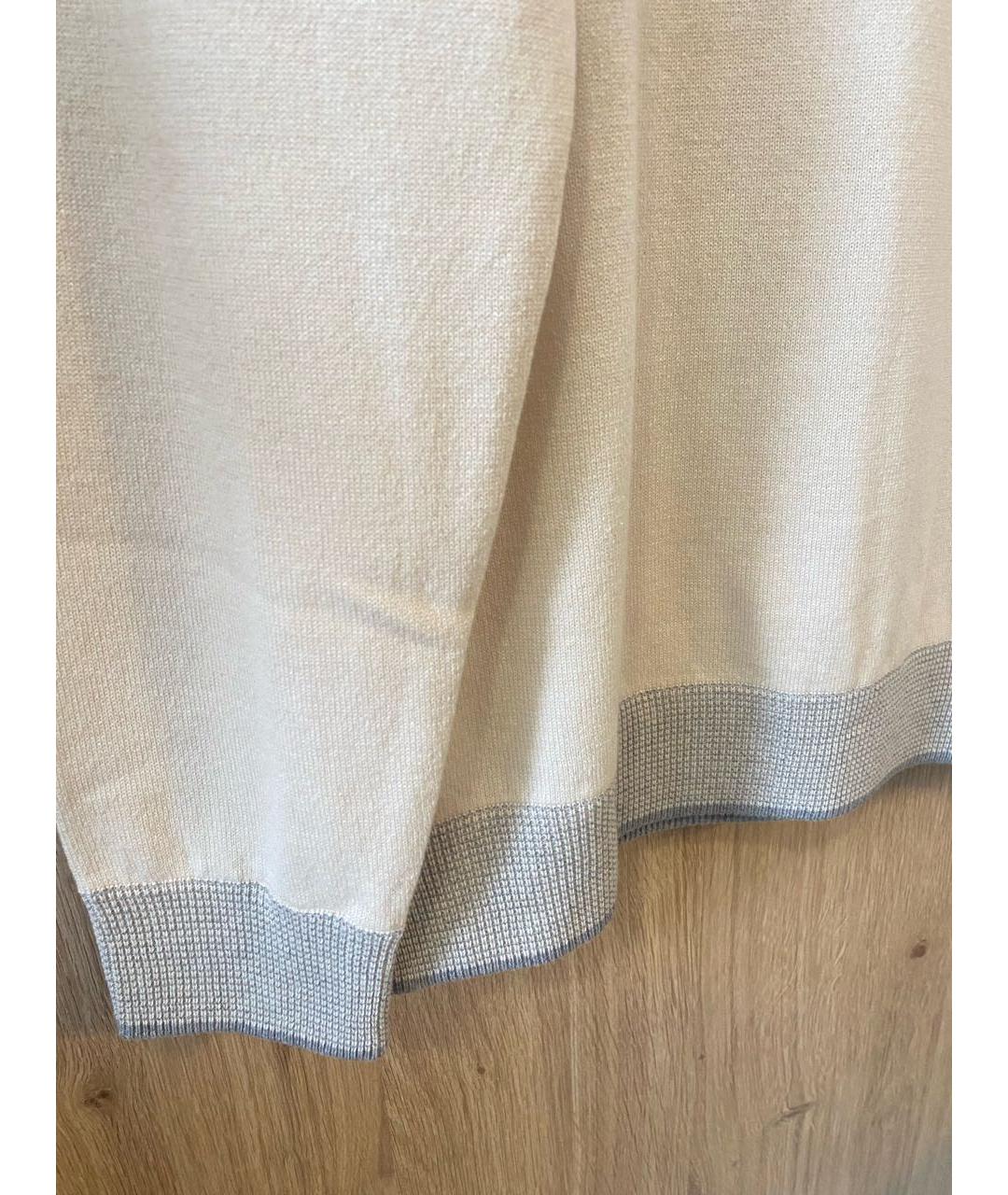 PESERICO Бежевая шерстяная водолазка, фото 3