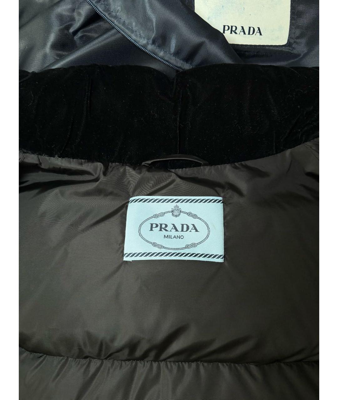 PRADA Черная куртка, фото 3