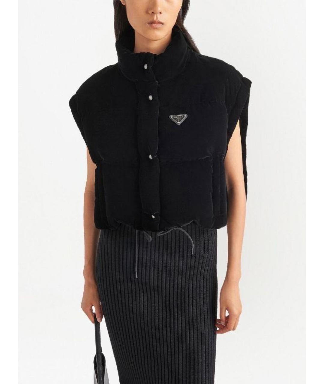 PRADA Черная куртка, фото 7