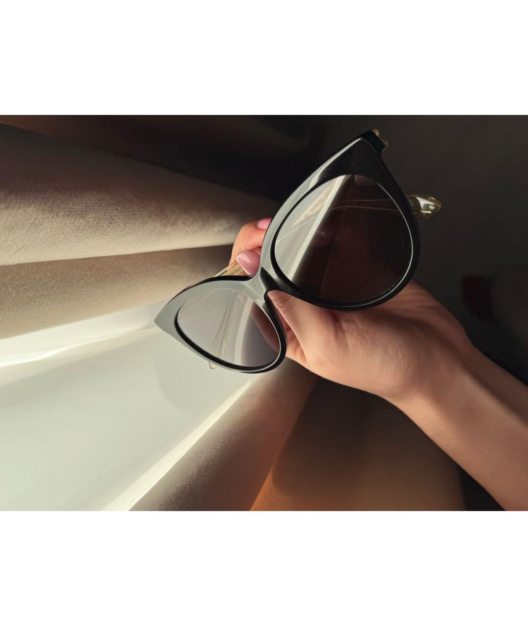 GUCCI Черные пластиковые солнцезащитные очки, фото 5