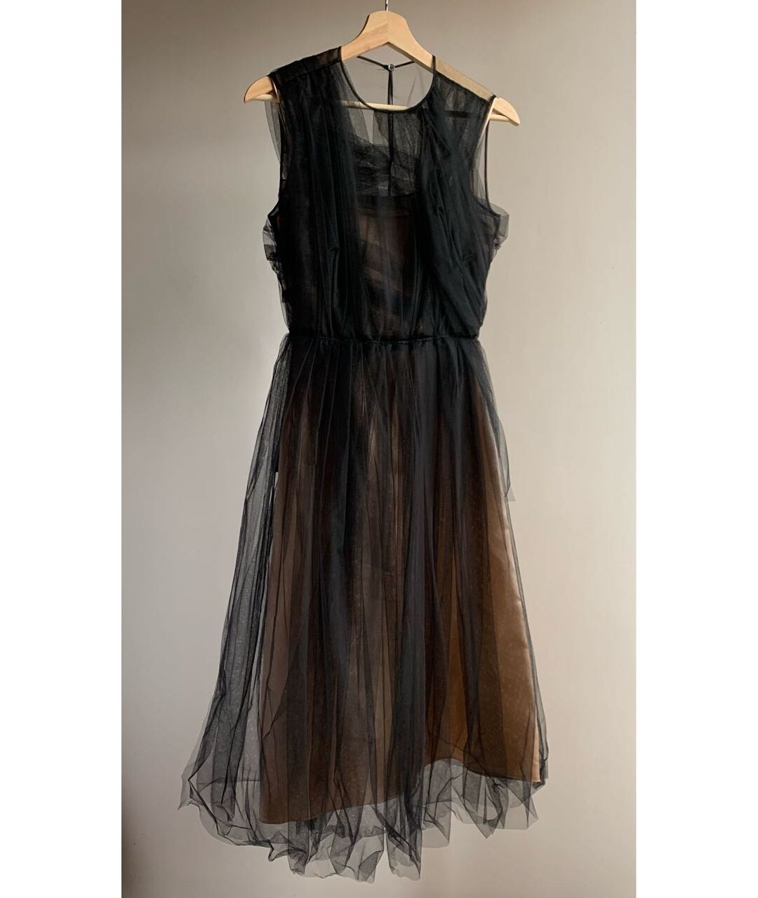 NO. 21 Черное сетчатое вечернее платье, фото 5