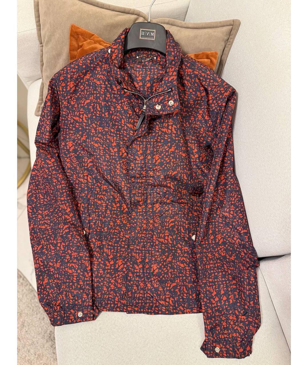 LOUIS VUITTON Бордовая полиэстеровая куртка, фото 5