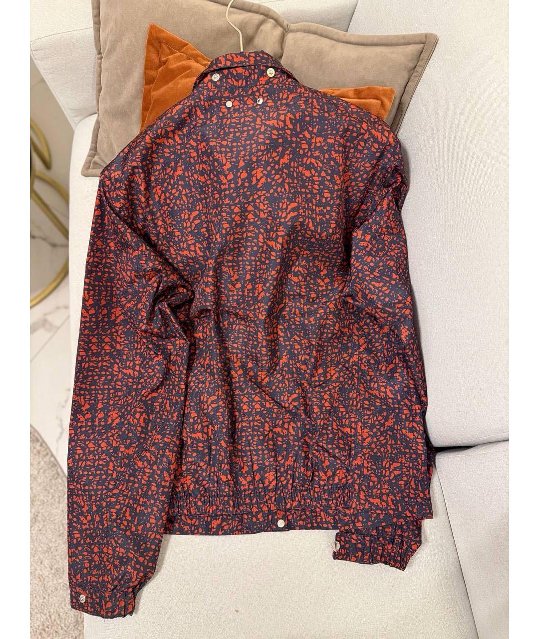 LOUIS VUITTON Бордовая полиэстеровая куртка, фото 2