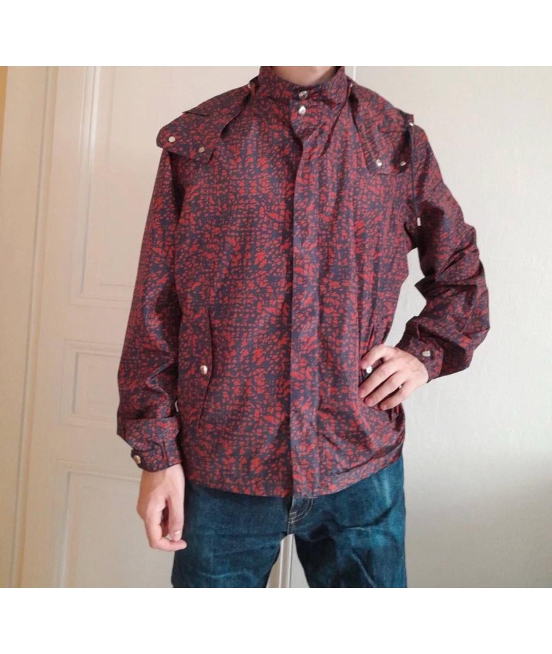 LOUIS VUITTON Бордовая полиэстеровая куртка, фото 4