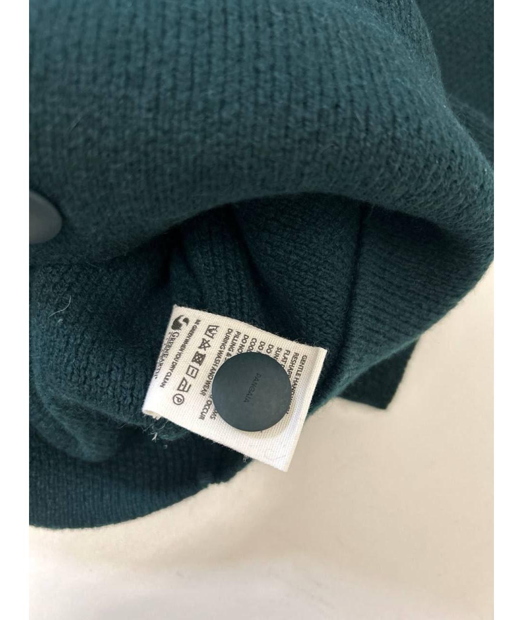 THE PANGAIA Зеленый кашемировый кардиган, фото 7