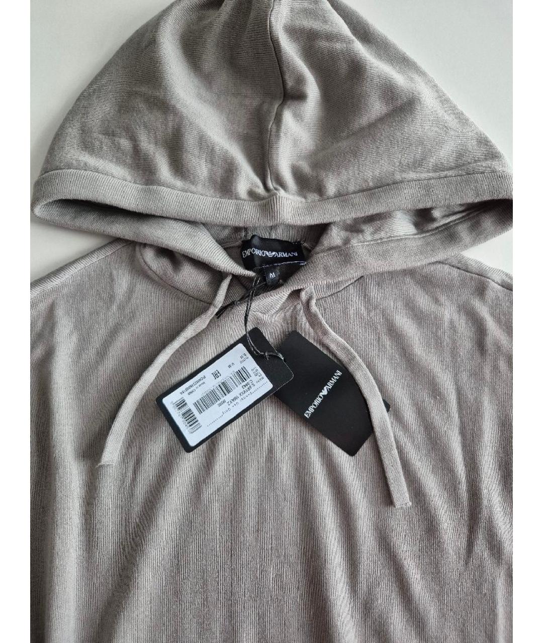 EMPORIO ARMANI Серый шерстяной спортивный костюм, фото 3