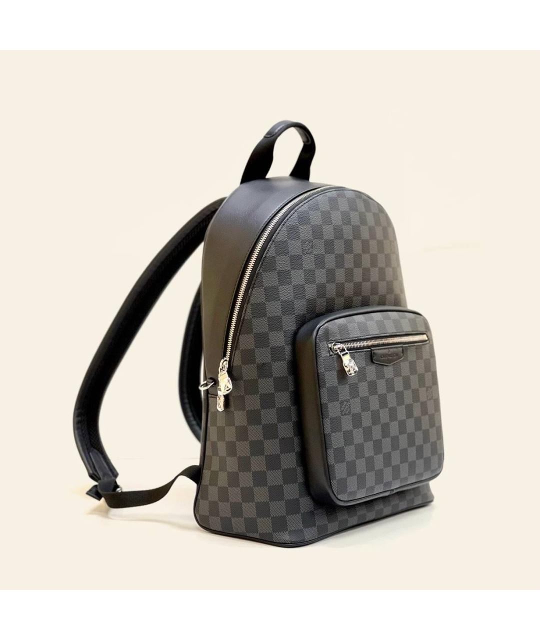 LOUIS VUITTON Черный рюкзак, фото 2