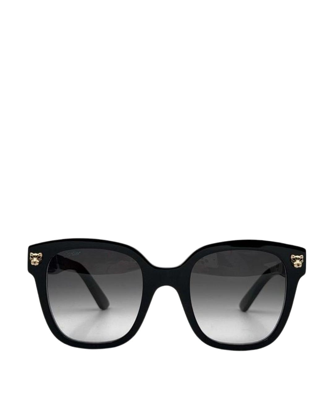 CARTIER Черные солнцезащитные очки, фото 1