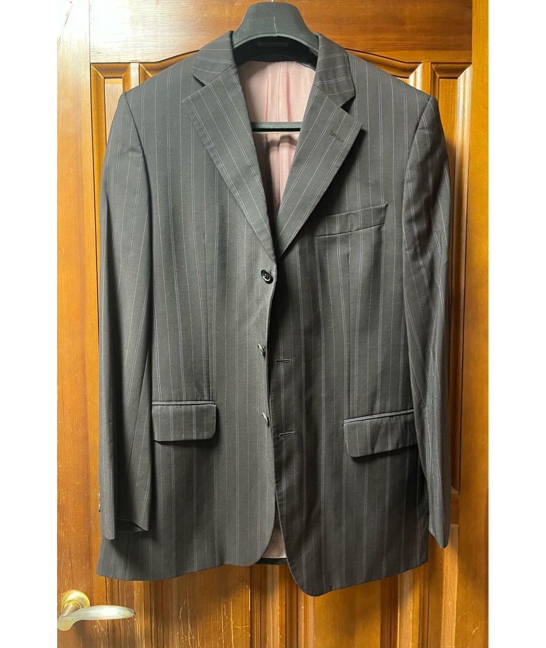 HUGO BOSS Коричневый классический костюм, фото 5