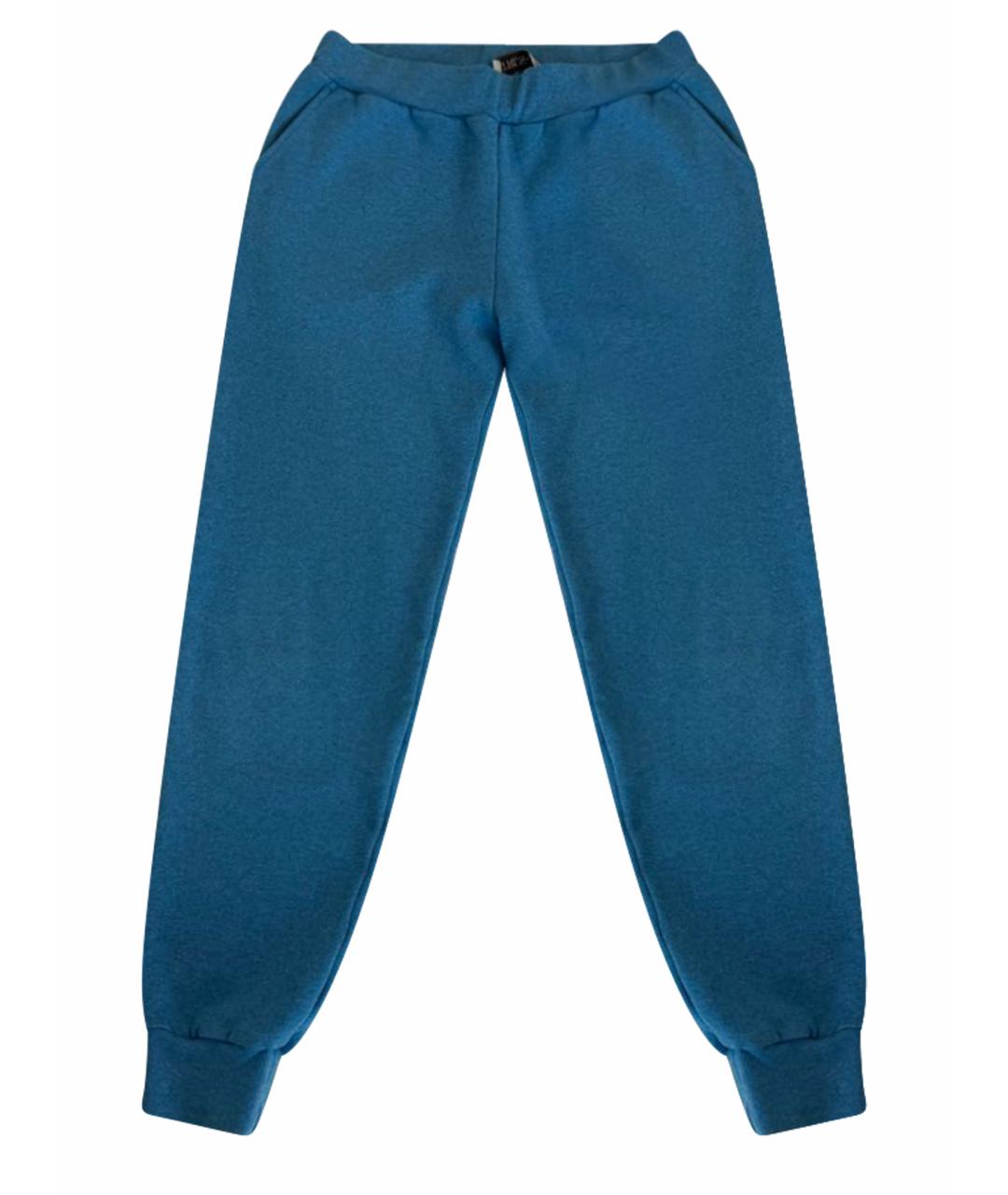 TRUSSARDI Голубой хлопко-эластановый спортивные костюмы, фото 1