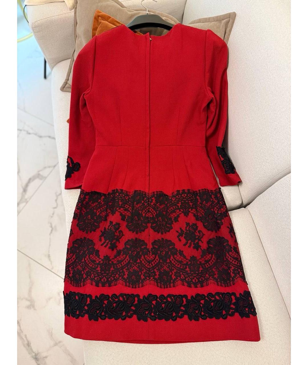 DOLCE&GABBANA Красное платье, фото 2