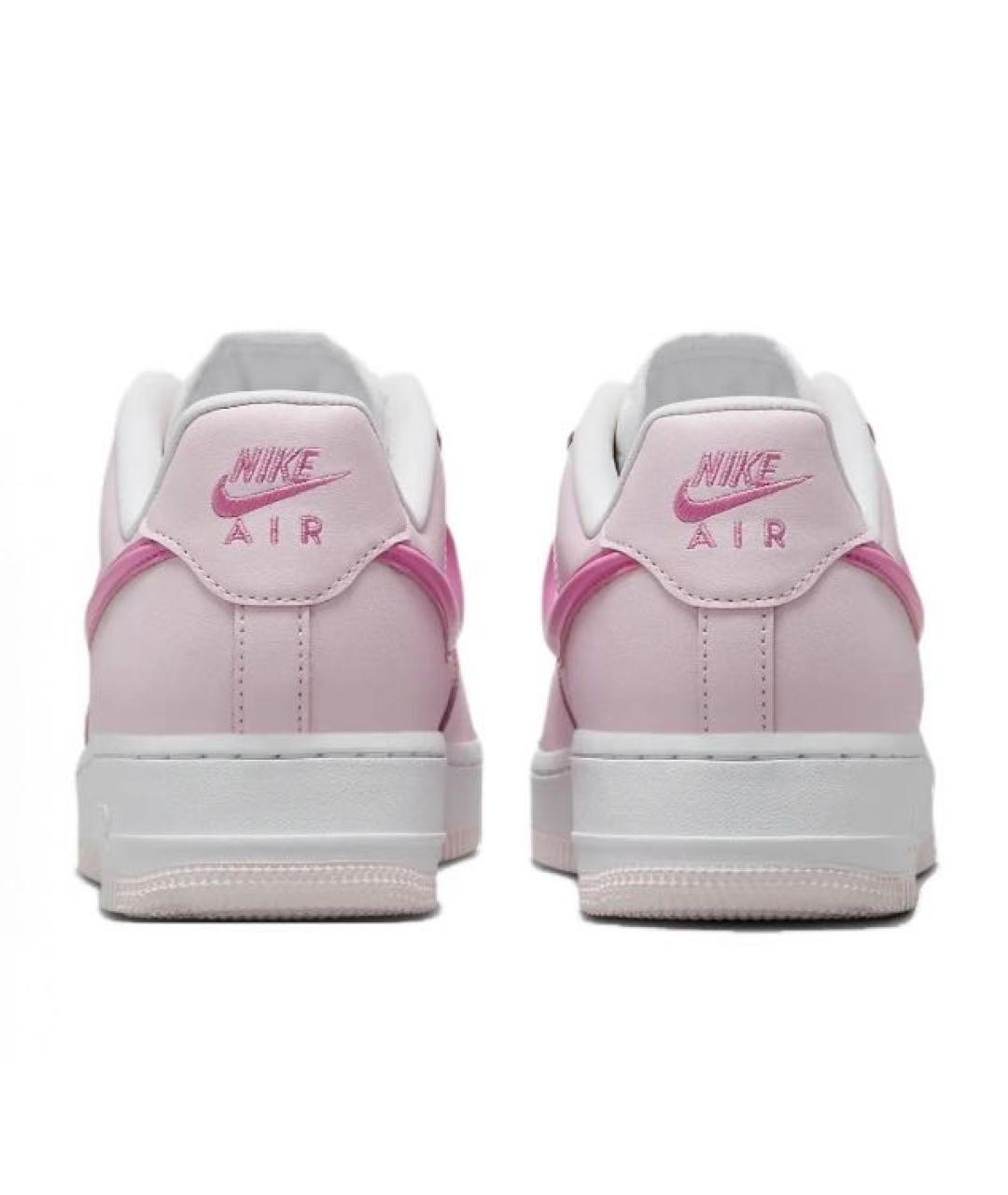 NIKE Розовые кожаные кроссовки, фото 4