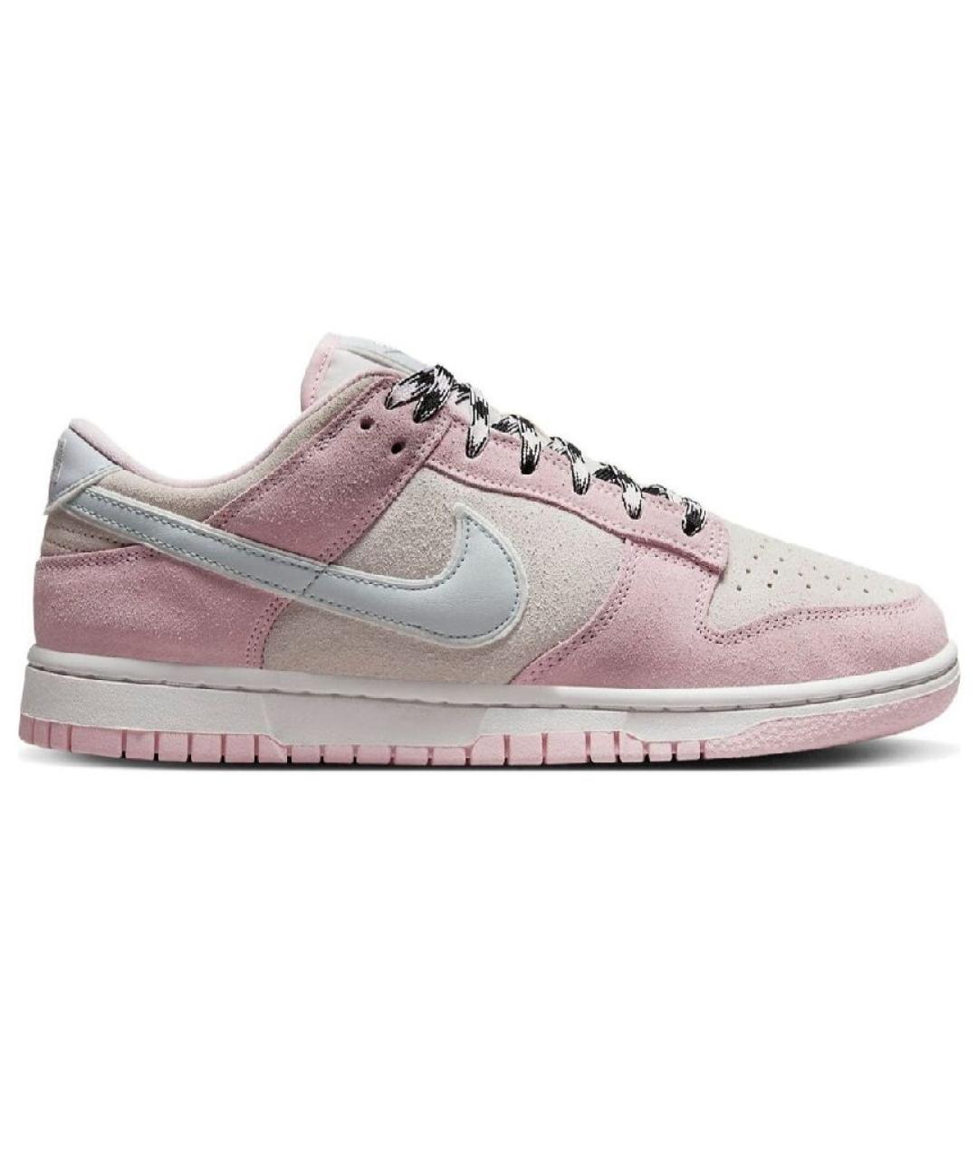 NIKE Розовые замшевые кроссовки, фото 8