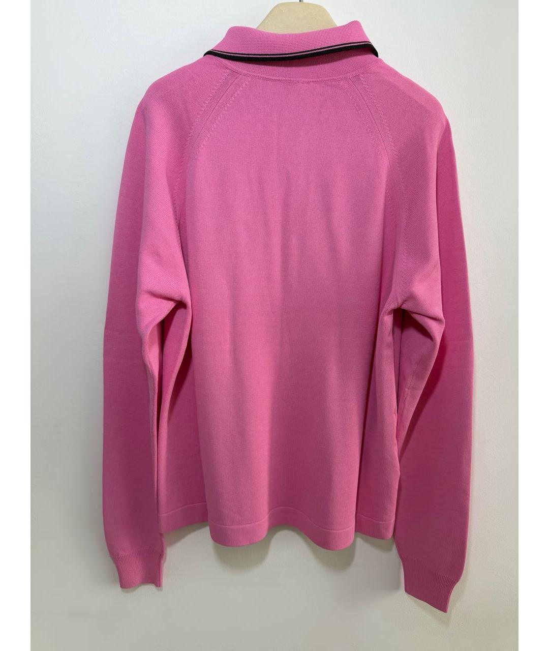 MIU MIU Розовый вискозный джемпер / свитер, фото 2