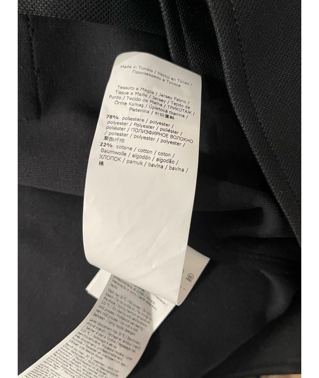 MAX MARA Черный полиэстеровый жакет/пиджак, фото 6