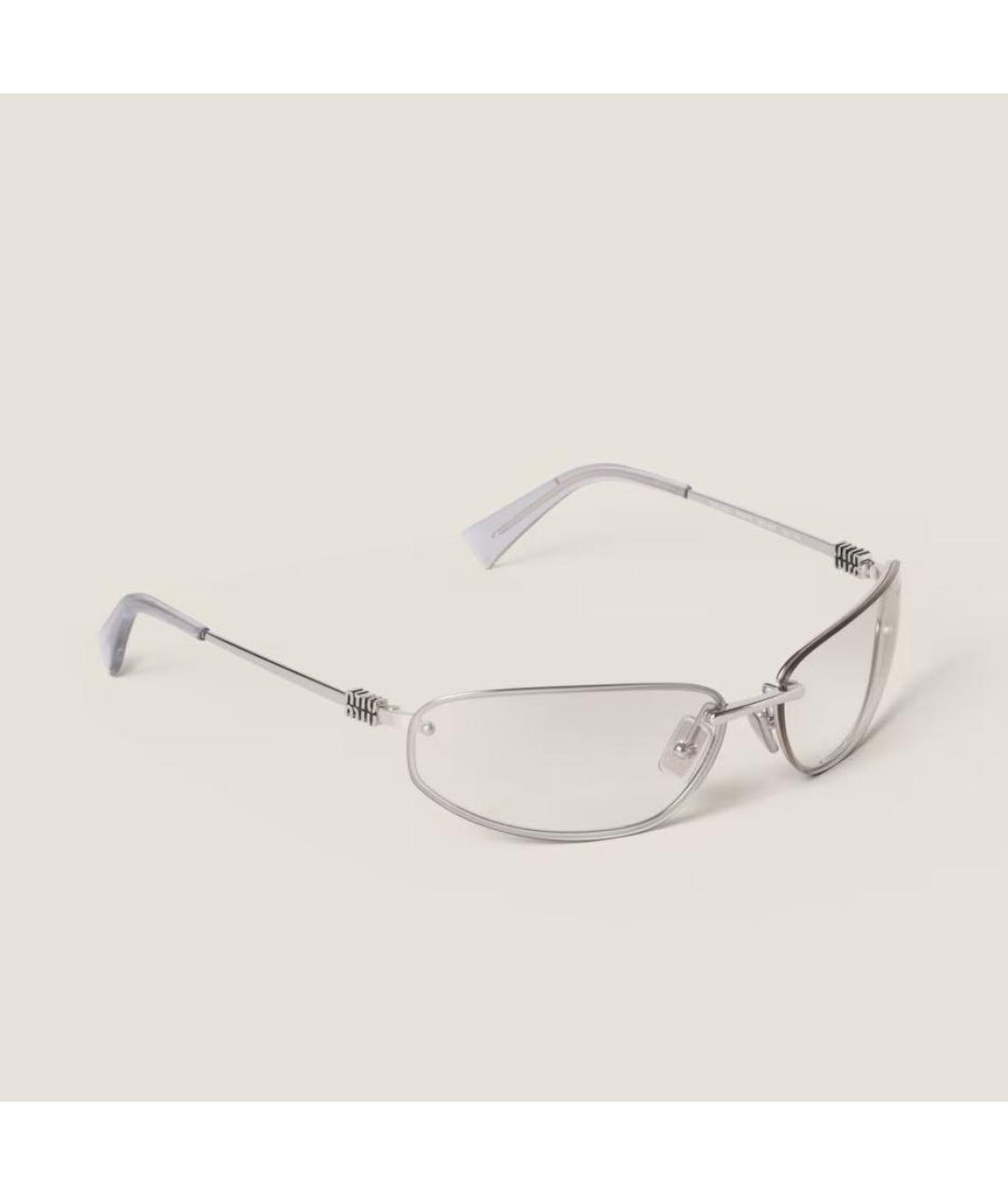 MIU MIU Серые солнцезащитные очки, фото 7
