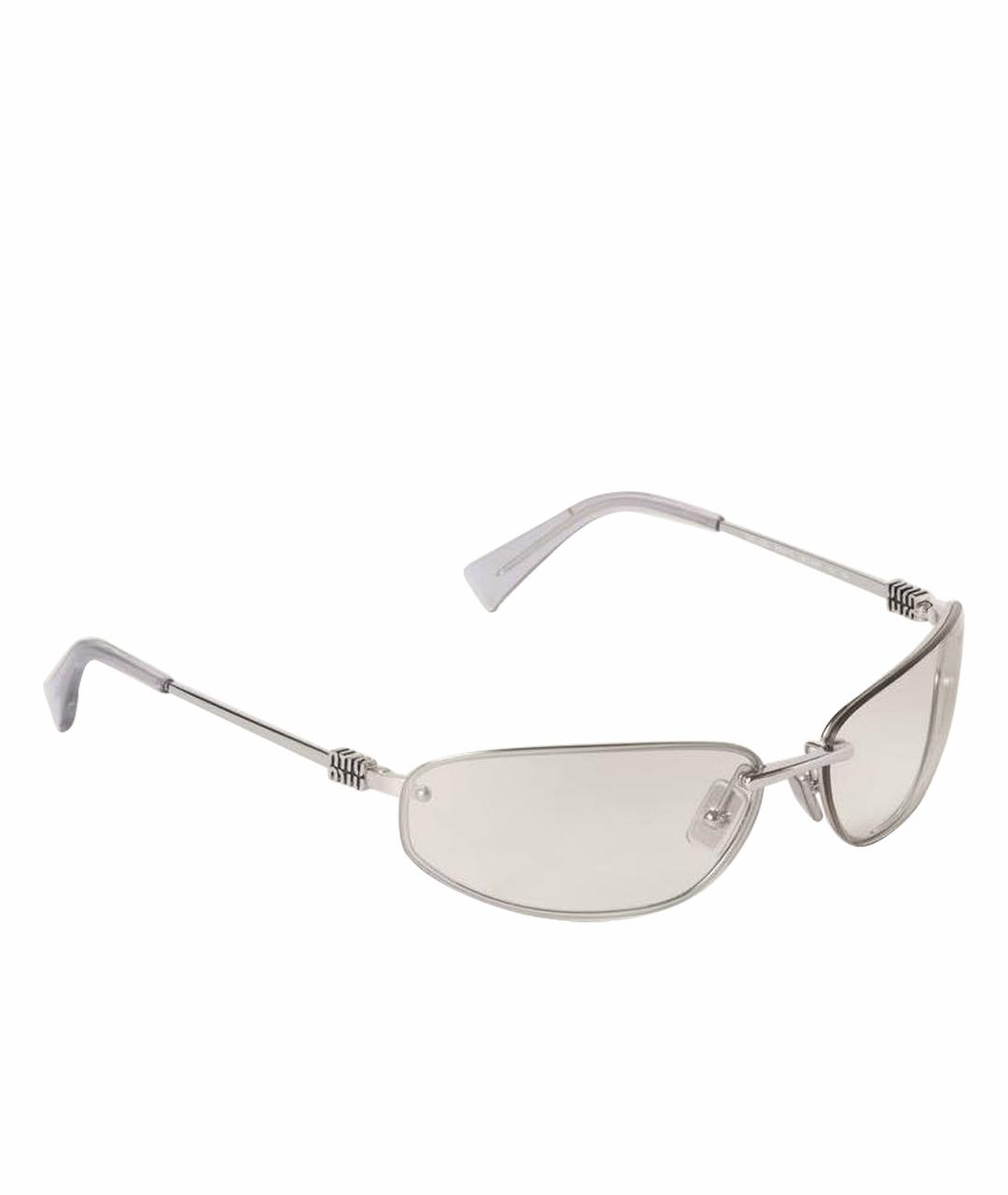 MIU MIU Серые солнцезащитные очки, фото 1
