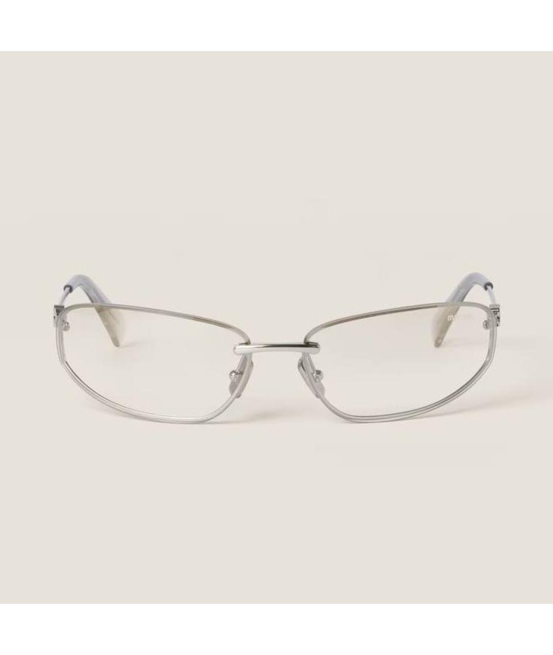 MIU MIU Серые солнцезащитные очки, фото 2