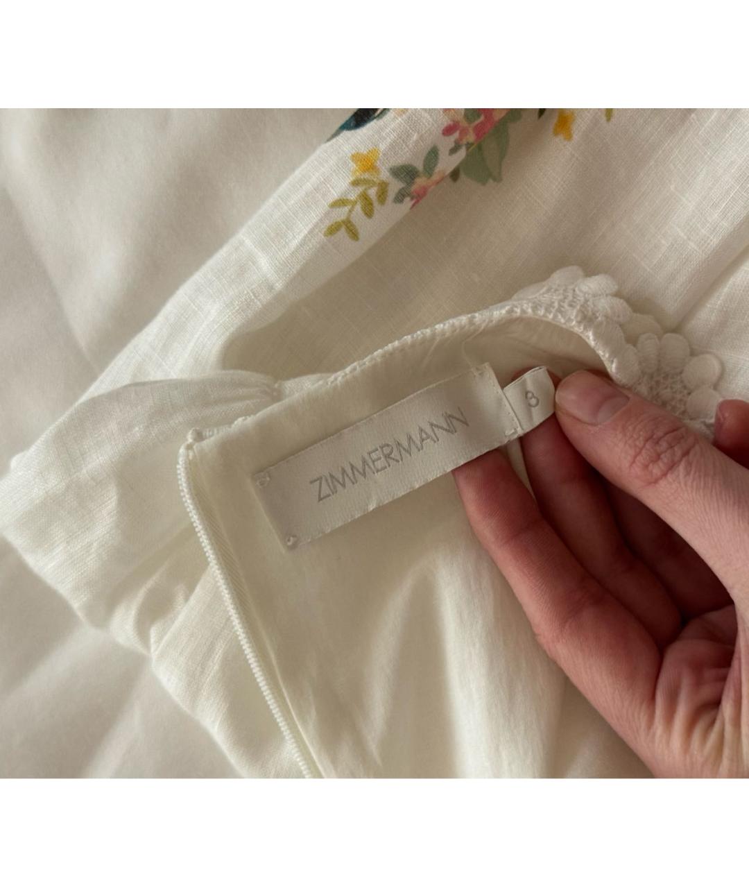 ZIMMERMANN Мульти хлопковое коктейльное платье, фото 3