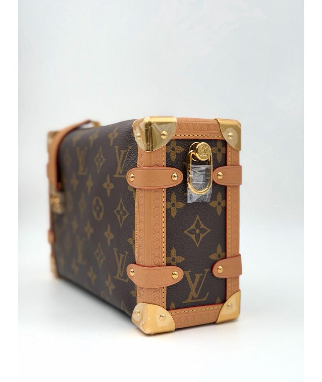 LOUIS VUITTON Коричневая сумка через плечо, фото 4