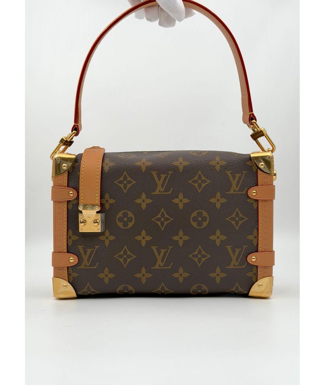 LOUIS VUITTON Коричневая сумка через плечо, фото 3