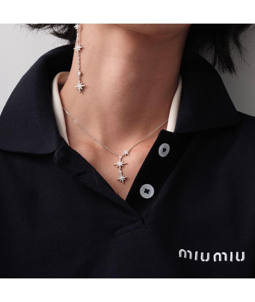 APM Monaco Серебряное серебряное колье, фото 4