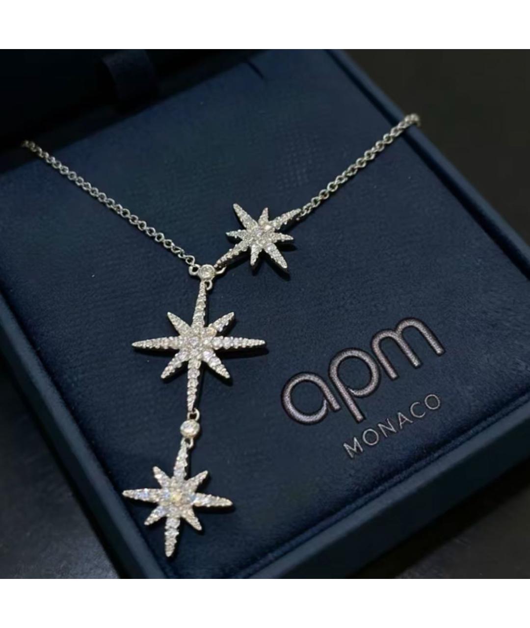 APM Monaco Серебряное серебряное колье, фото 2