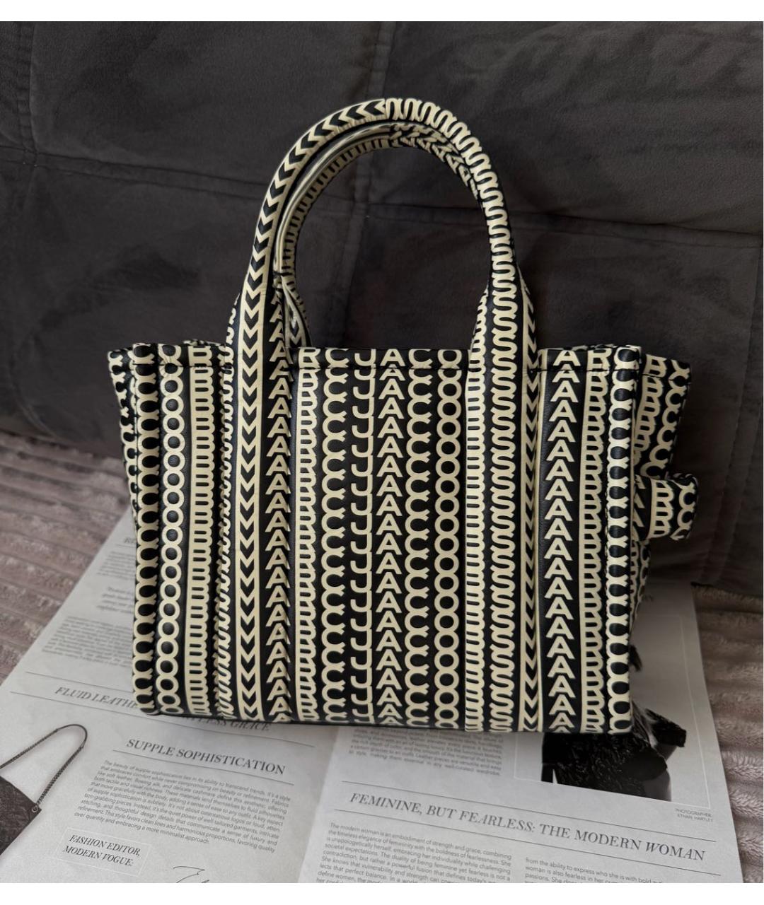 MARC JACOBS Мульти кожаная сумка тоут, фото 3