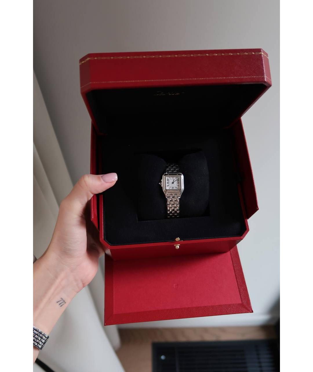 CARTIER Серебряные часы, фото 3