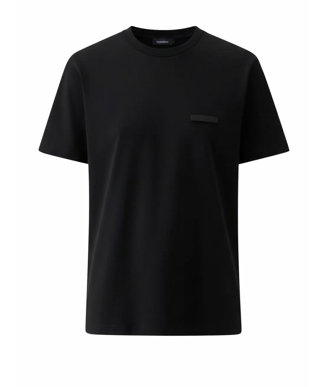 JACQUEMUS Черная хлопковая футболка, фото 1