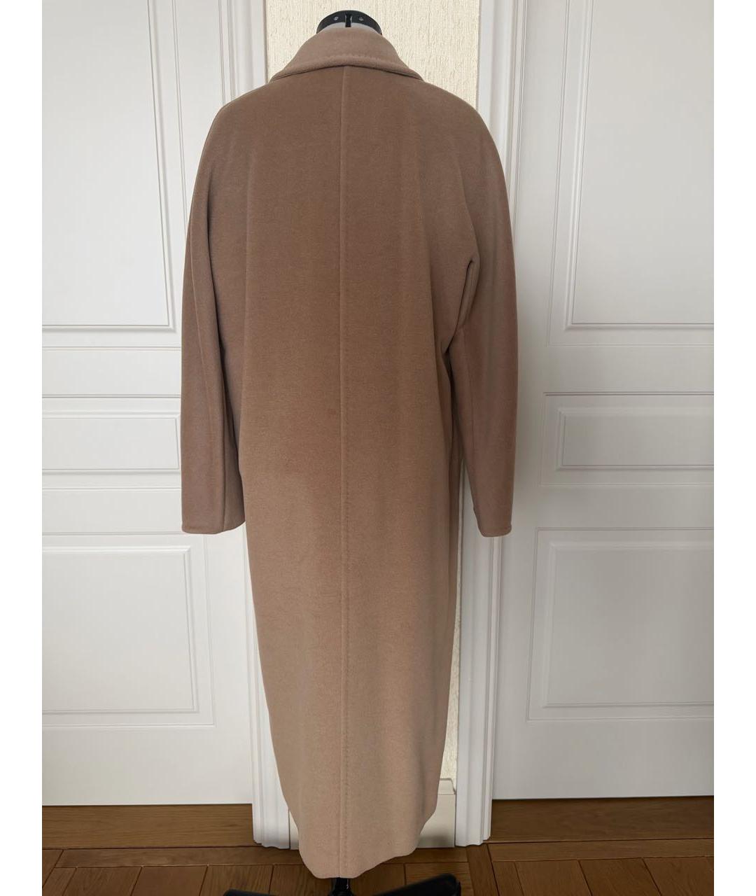 MAX MARA Бежевое шерстяное пальто, фото 2