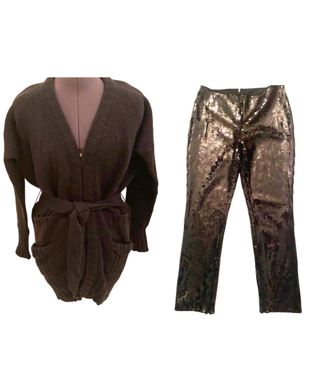 DOLCE&GABBANA Черный костюм с брюками, фото 1