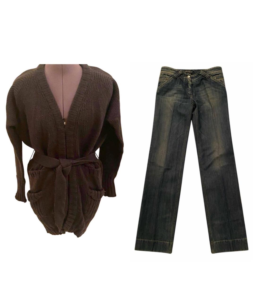 DOLCE&GABBANA Черный костюм с брюками, фото 1